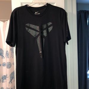 Kobe Bryant black mamba dri-fit T-shirt